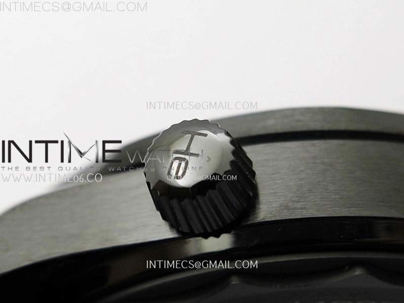 Seamaster 300m 43.5mm Black Ceramic VSF 1:1 Best Edition Black Dial on Black Rubber Strap A8806